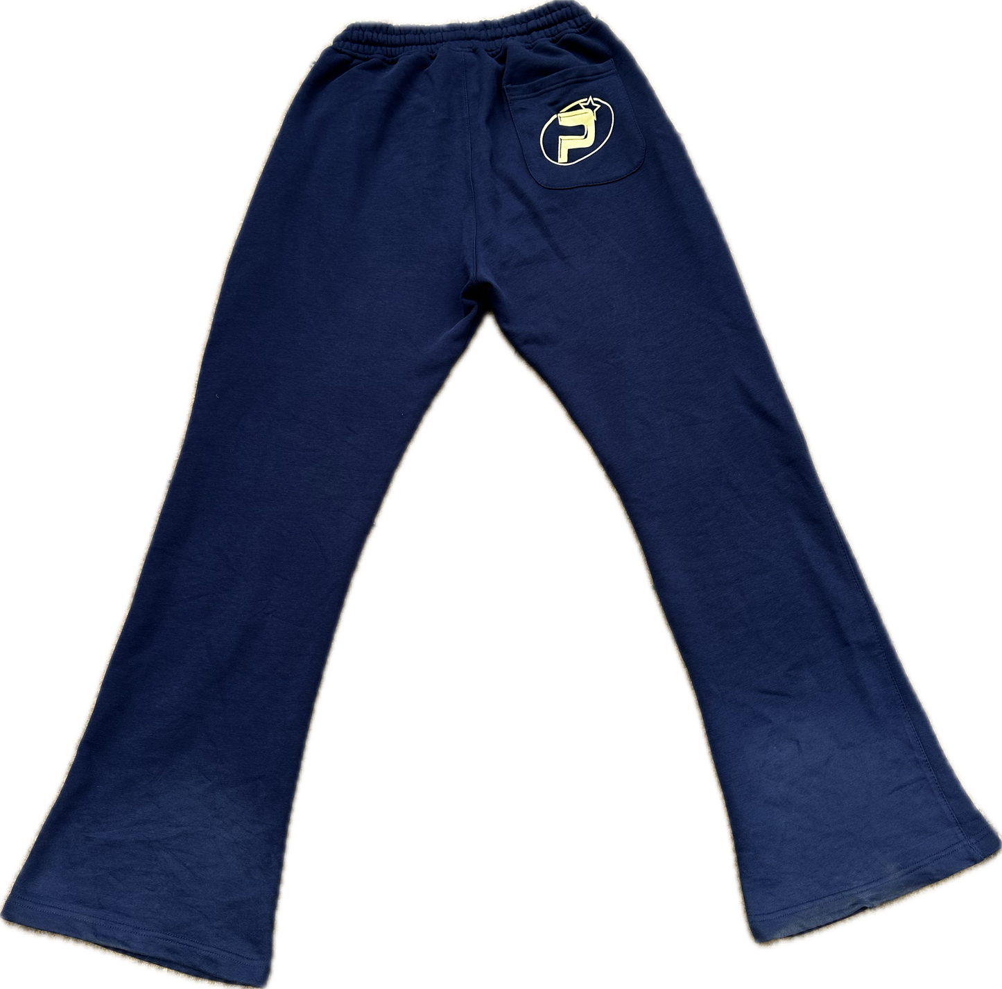 PURA FLARED TRACK JOGGERS (NAVY/CREAM)